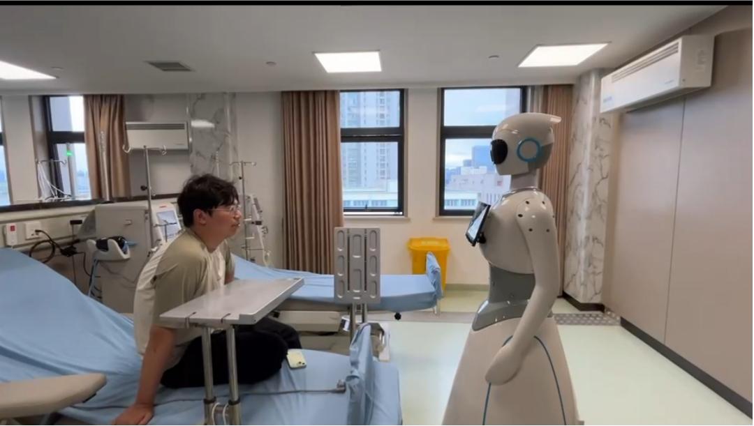 医院调试机器人