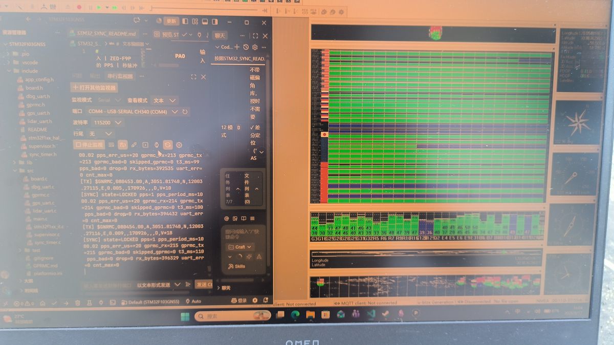 RTK GNSS 模块测试